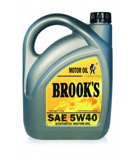 Aceite brook´s SAE 5W40...